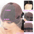 Loose Deep Wave 13x6 Lace Frontal Wig – Natural Black Pre Plucked Human Hair Wig Glueless HD Lace