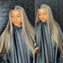 Honey Blond Highlight Glueless 5x5 HD lace Wigs Straight Wear Go Human Hair wigs Body Wave