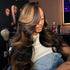 Highlight Body Wave 13x4 Lace Front Wigs 1B30# brown Glueless HD Human Hair Wigs