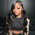 Body Wave 13x6 Transparent Lace Wig 100% Human Hair Wig 250% Density