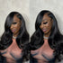 Body Wave Glueless Lace Wig 9x6 HD Lace pre cut pre bleached Human Hair Lace Front Wig