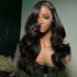 Body Wave 13x6 Transparent Lace Wig 100% Human Hair Wig 250% Density