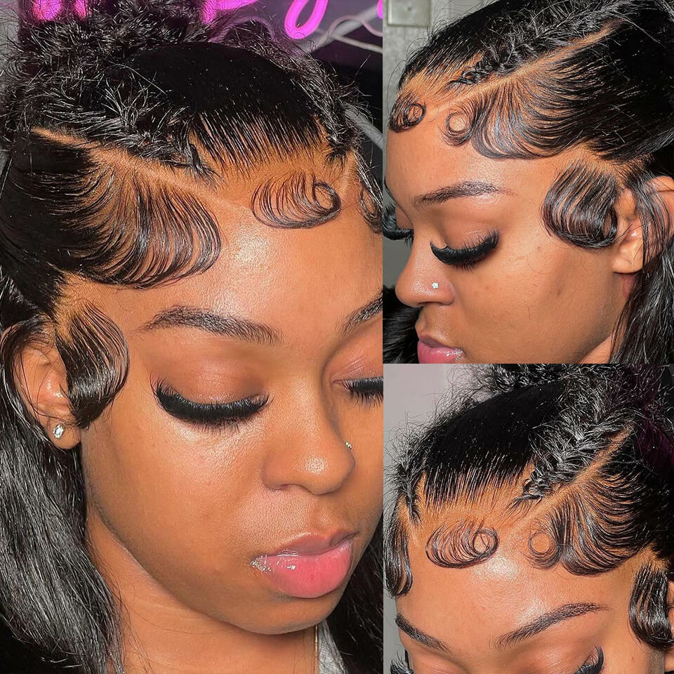 Curly Hair Wig 13x6 HD Lace Wig Kinky Curly Human Hair Lace Front Wigs