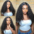 Pre-Cut HD Lace Wig Wear & Go Curly 5x5 Lace Closure Wig Easy to Install