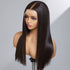 Super Double Drawn Straight Lace Wigs 4x4 5x5 Glueless Human Hair Lace Closure Wig