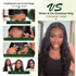 Pre-Cut Highlight Blonde Kinky Curly Wig 5x5 Gluless HD Lace Closure Wig
