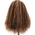 Pre-Cut Highlight Blonde Kinky Curly Wig 5x5 Gluless HD Lace Closure Wig
