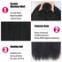 Afro Kinky Straight Brazilian Human Virgin Hair Weave 4 Bundles