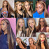 Clearance Sale Honey Blonde Highlight Straight Human Hair HD Lace Part Wig