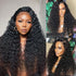 Water Wave HD Lace Front Wig Human Hair Wet and Wavy Natural High Density 13x4 Lace Front Wigs