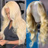 613 Blonde Hair Body Wave 13x4 Lace Front Wigs Human Hair Wig Pre-plucked