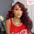 Wand Curl 180% Density Loose Deep13x4 HD Lace Human Hair Wig Natural Hairline