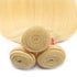 WorldNewHair #613 Straight Hair 3 Bundles Blonde Color Brazilian Human Virgin Hair Weave