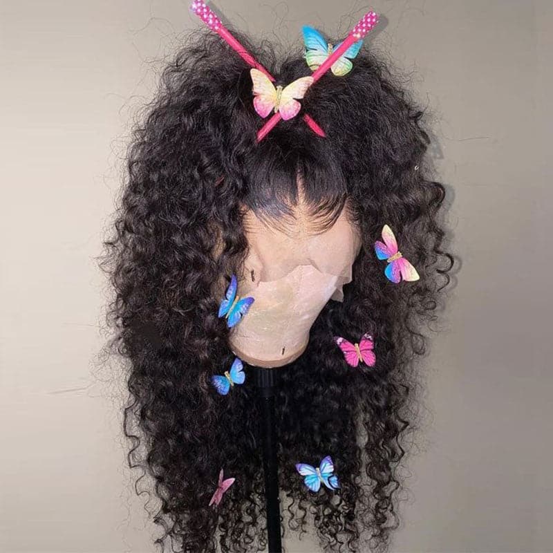Curly Hair Wig 13x6 HD Lace Wig Kinky Curly Human Hair Lace Front Wigs