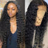 Kinky Curly 5x5 HD Transparent Lace Closure Wig Pre Plucked Natural Hairline Human Hair Wig