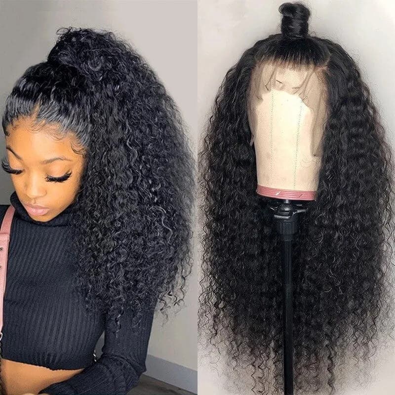Curly Hair Wig 13x6 HD Lace Wig Kinky Curly Human Hair Lace Front Wigs