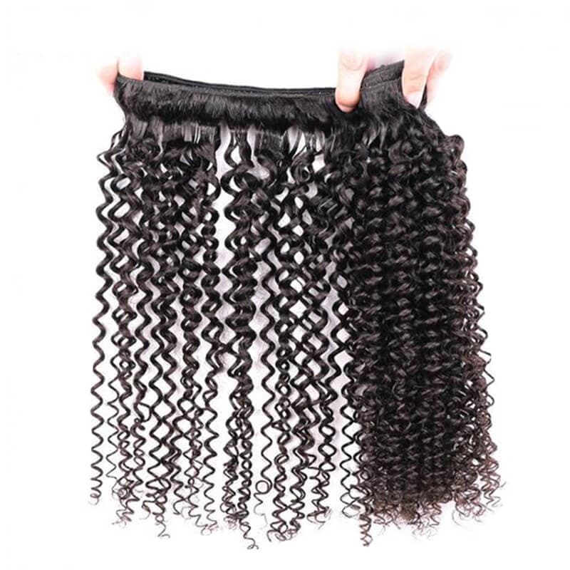 Unprocessed WorldNewHair Kinky Curly 4 Bundles Brazilian Human Virgin Hair Bundles Deal