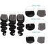 Unprocessed Remy Hair Loose Deep Wave 4X4 Lace Closure 8-20 Inch