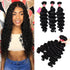 Loose Deep Wave Brazilian Human Virgin Hair Weave 3 Bundles