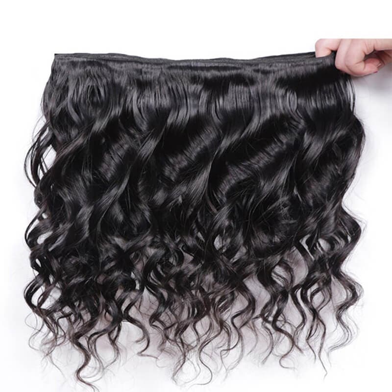 WorldNewHair Brazilian Human Hair 4 Bundles Loose Wave Virgin Human Hair Weave