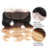 1B/4/27 Lace Frontal Brazilian Body Wave13x4 Pre Plucked With Baby Hair
