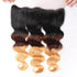 1B/4/27 Lace Frontal Brazilian Body Wave13x4 Pre Plucked With Baby Hair