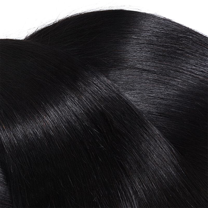 WorldNew Hair Bundles Human Weaves Virgin Straight Brazilian Hair 3 Bundles