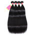 Unprocessed Straight Human Hair 4 Bundles Brazilian Virgin Long Straight Hair Weft