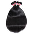 Brazilian Virgin Straight Human Hair Weave 4 Bundles