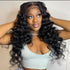 Wand Curl 180% Density Loose Deep13x4 HD Lace Human Hair Wig Natural Hairline