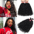 WorldNewHair Brazilian Water Wave Human Hair 4 Bundles Natural Color