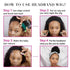 #27 Colored Headband Wig Deep Wave Human Hair Half Wigs with Various Headbands