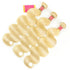 WorldNewHair 613 Blonde Body Wave Brazilian Human Hair 3 Bundles