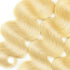 WorldNewHair 613 Blonde Virgin Human Hair Wave 4 Bundles Body Wave Hair Weft