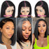 Short Straight Bob 13x4 Lace Frontal Wigs-12inch best for summer