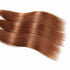 Chestnut Brown Straight Bundles Hair Human Hair 4 bundles Hair Weave Extension