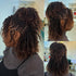 Dark Brown Afro kinky Bulk Hair For Braiding Human Dreadlock Hair