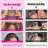 Glueless Wear And Go Wigs - Straight Lace Closure Human Hair Wigs-180% Density