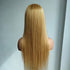 Honey Blond #27 Glueless 5x5 Lace Wigs Pre Cut and Pre Plucked HD Lace Closure Wig