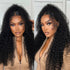 9x6 glueless wigs Jerry Curly human hair HD pre cut pre plucked lace front wig