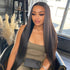 HD Swiss Lace Straight Human Hair Lace Front Wigs Pre Plucked 13*4/5*5/4*4 Invisible Lace Wigs