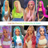 #613 Blonde Straight Human Hair Lace Front Wigs Pre-Plucked With Baby Hair