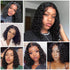 Wear Go Glueless Bob Lace Wig Water Wave 4x4 5x5 Pre Cut Human Hair HD Lace Wig