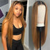 1B/27 Ombre Honey Blonde 13x4 HD Lace Front Wigs For Women 180%-250% Density