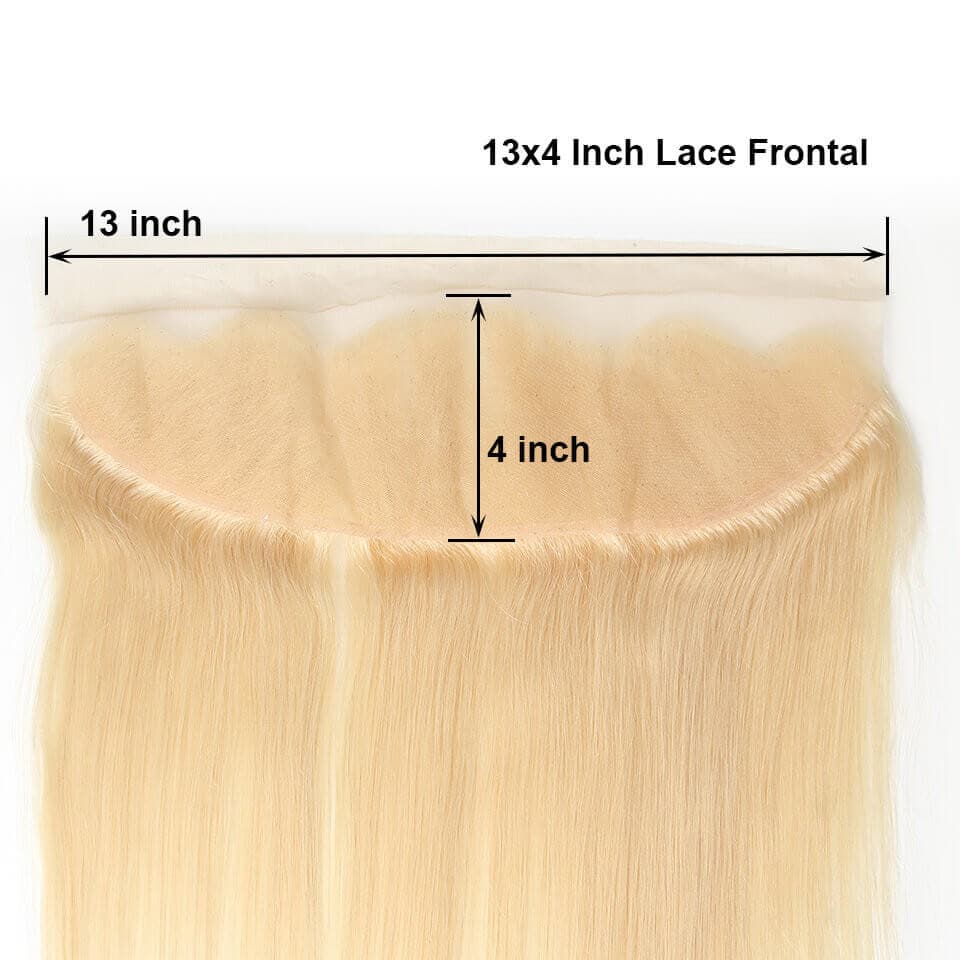 Pure 613 Straight Hair Lace Frontal 13x4 Lace Frontal With Baby Hair