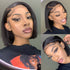 Short Straight Bob Wigs Virgin Human Hair 13x4 Lace Front Wigs With Baby Hair