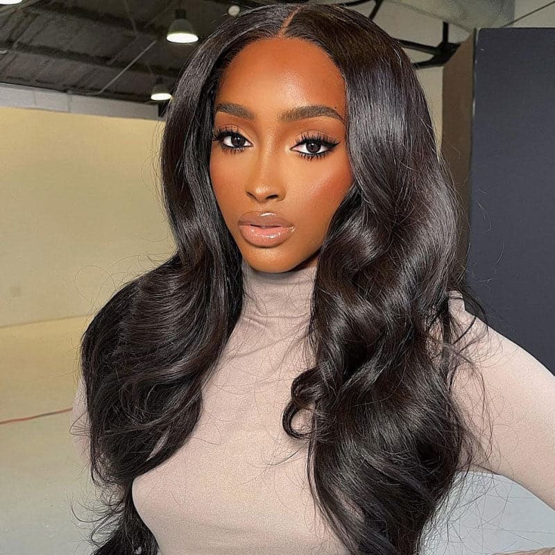 Body Wave 360 Lace Frontal Wigs With Baby Hair Brazilian Virgin Human Hair Wig