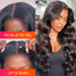 Wear And Go Wigs Body Wave Glueless 5x5 Lace Closure Wigs With Pre-Cut Lace