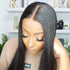 Glueless Wear And Go Wigs - Straight Lace Closure Human Hair Wigs-180% Density