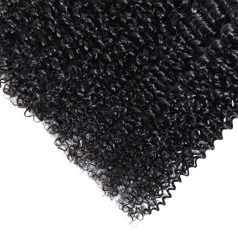 Brazilian Kinky Curly Human Virgin Hair Weaving 3Bundles Deals